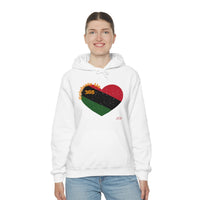 Love & Celebrate Black History 365 Unisex Heavy Blend™ Hooded Sweatshirt