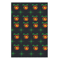 Red, Black and Green Power Wrapping Paper