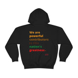 Love & Celebrate Black History 365 Unisex Heavy Blend™ Hooded Sweatshirt