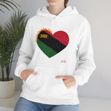 Love & Celebrate Black History 365 Unisex Heavy Blend™ Hooded Sweatshirt