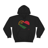 Love & Celebrate Black History 365 Unisex Heavy Blend™ Hooded Sweatshirt