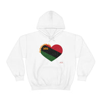 Love & Celebrate Black History 365 Unisex Heavy Blend™ Hooded Sweatshirt