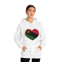 Love & Celebrate Black History 365 Unisex Heavy Blend™ Hooded Sweatshirt