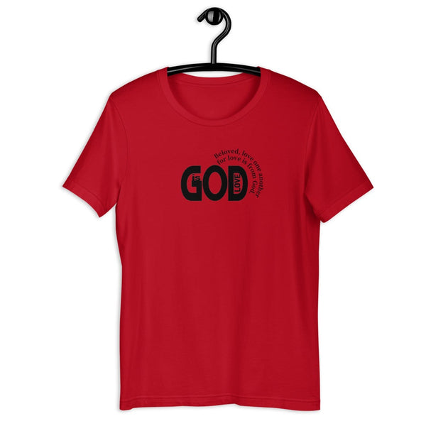 GOD is LOVE Beloved Short-Sleeve Unisex T-Shirt