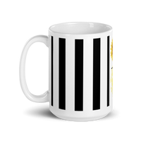 Sunflower Faith White glossy mug