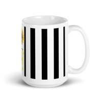 Sunflower Faith White glossy mug